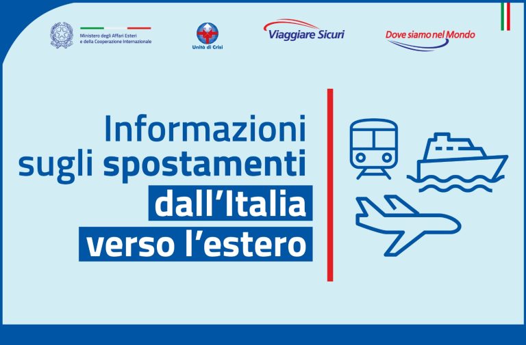 Go to the page https://www.esteri.it/it/ministero/normativaonline/informazioni-sugli-spostamenti-dallitalia-verso-lestero/